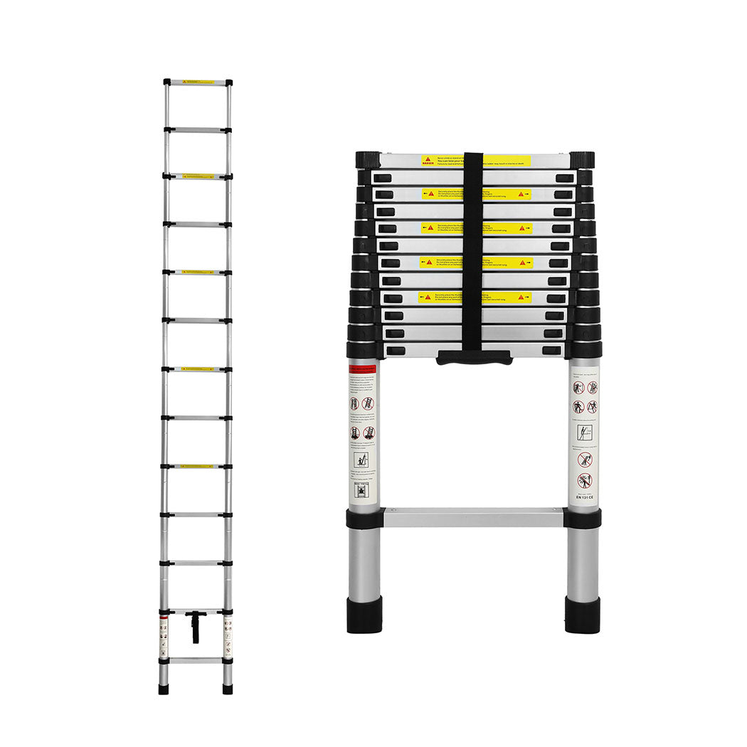 traderight-multipurpose-ladder-telescopic-3-8m-silver-3-8-meter-1973193882715951104