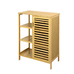 Levede  Bathroom Bamboo Storage Cabinet Natural-1996005370740477952