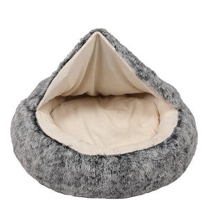PaWz Pet Dog Calming Bed Warm Soft Plush XL X-Large-1973193658714951680