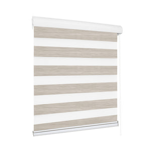 Marlow Blackout Zebra Roller Blind Curtains 120x210 Beige-1973194065092677632