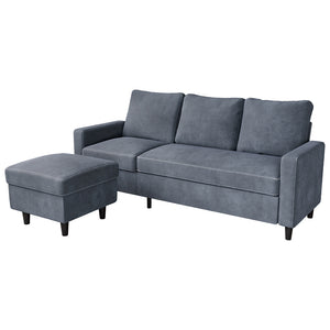 Levede L-shaped Sectional Sofa Lounge Chaise Set-1996005374704095232