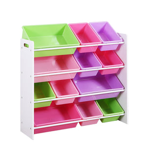 Levede 12Bins Kids Toy Box Bookshelf-1973193727417651200