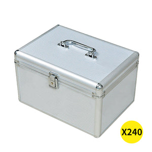 240 Discs Aluminium CD DVD Cases Bluray-1973193723298844672