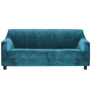 Marlow Sofa Covers 4 Seater High Stretch Green Agate Green-1973193798926340096