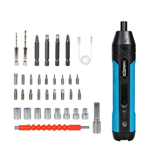 Traderight 4V 37PCS Cordless Screwdriver 1500mAh 300RPM-1996005587791515648