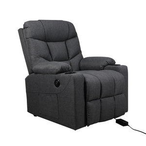 Levede Recliner Chair Electric Lift Grey-1975420439392030720