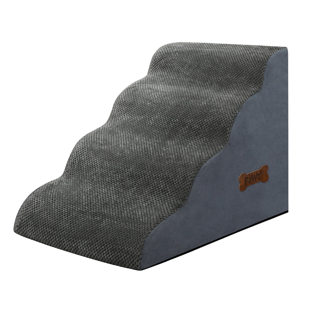 pawz-4-steps-pet-stairs-dog-ramp-high-density-foam-grey-1996005456614658048