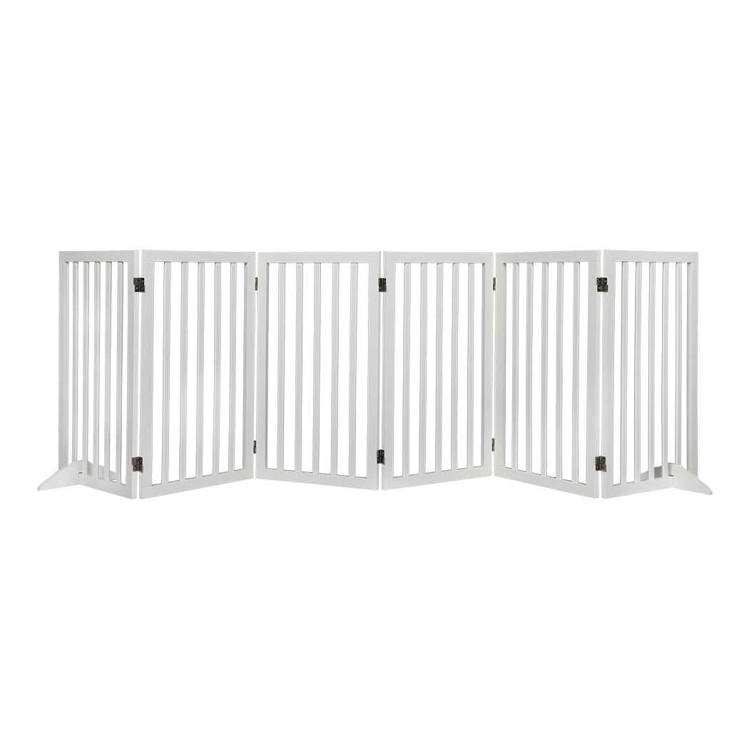 pawz-wooden-pet-gate-dog-fence-safety-white-10-pack-1980114289377284096
