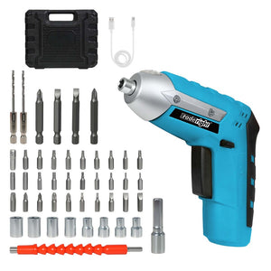 Traderight 4V Cordless Screwdriver 1300mAh 210rpm Speed-1996005587418222592