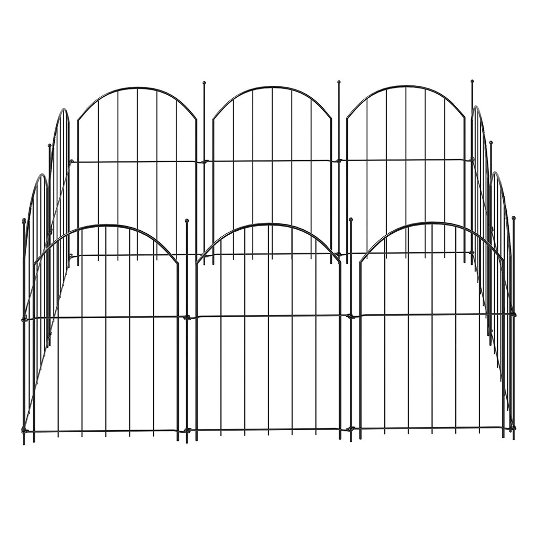 mountview-10-pcs-garden-fence-border-rustproof-metal-1996009992527941632