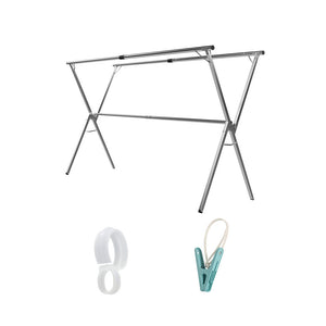 Levede Adjustable Clothes Drying Airer Foldable 150-200cm-1996005488420065280