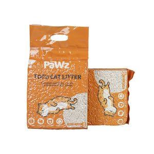 PaWz 2.5kg Tofu Cat Litter Clumping Natural x12-1996005382597775360