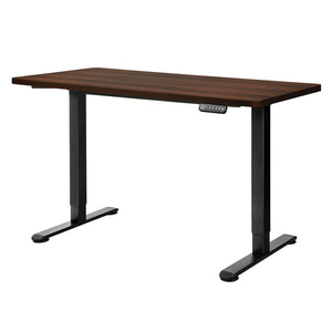 Levede Motorised Standing Desk Adjustable 120cm Walnut 800x 1.5MM-1973193821420392448