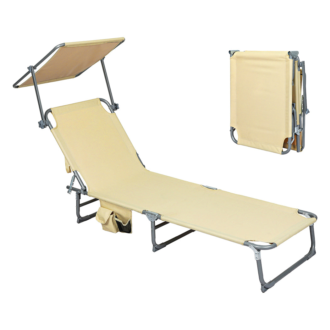 levede-foldable-lounge-chairs-with-canopy-khaki-1996005405381234688