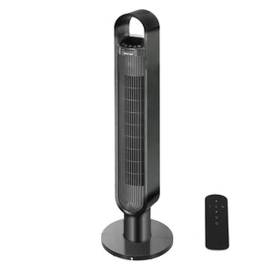 Spector Portable Bladeless Tower Fan Black-1973193856157618176