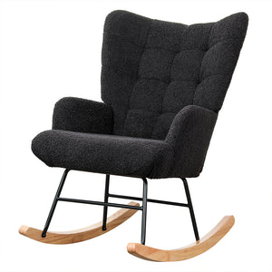 Levede Fleece Rocking Chair-1996005366600699904