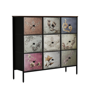 Levede 9 Chest of Drawers Storage Cabinet-1973193810368401408