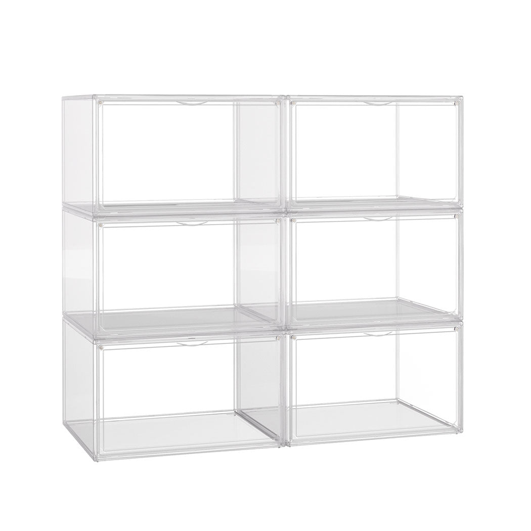 stacked-6pc-shoe-box-storage-display-stackable-1996005415183323136
