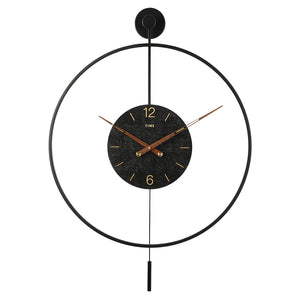 Yezi Wall Clock 50cm Large Round Modern Home Decoration-1996005425677471744