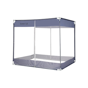 Dreamz Mosquito Bed Nets Foldable Canopy Square Blue-1973193961996685312