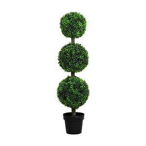 Lambu Artificial Triple Ball Boxwood Trees-1996005422393331712
