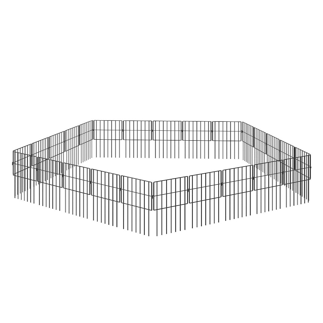 mountview-25-pcs-garden-fence-border-rustproof-metal-1996009992351780864