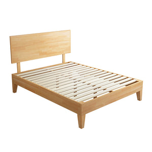 Levede Queen Rubberwood Bed Frame-1973194032486158336