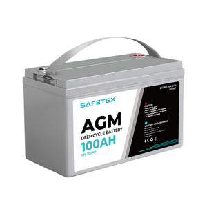 Safetex 12V 100Ah AGM Deep Cycle Lead-1996005466433523712