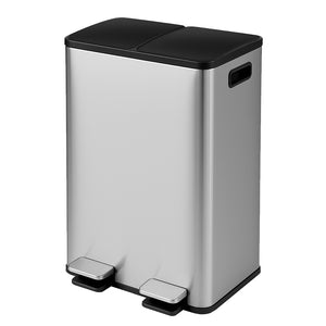Toque 60L Pedal Bin Kitchen Waste Can Recycling Dustbin-1996009983841538048