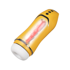 Urway Masturbator Vibrator Masturbation Yellow-1973193747613224960