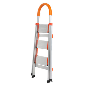 Traderight 3 Step Ladder Folding Aluminium-1973193887275159553