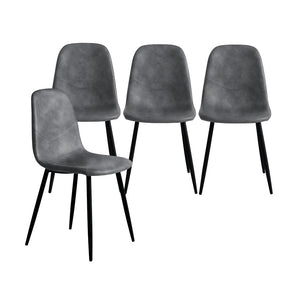 Levede 8x Dining Chairs Kitchen Eames-1996005473932939265