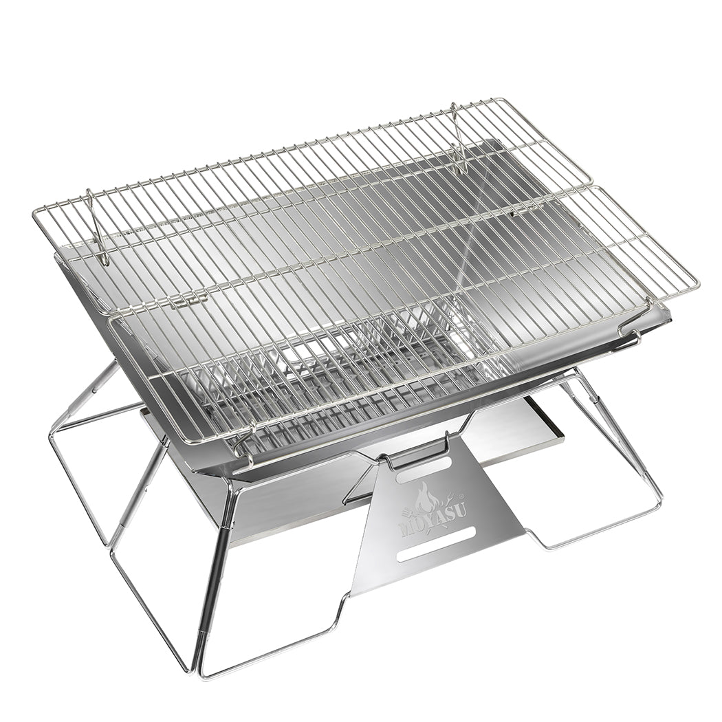 levede-portable-folding-bbq-charcoal-grill-silver-1996005436452638721