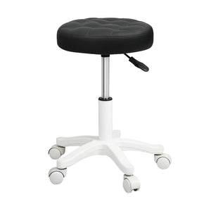 Levede 4x Rolling Bar Stool Swivel Salon SPA Chair Black-1996005584410906625