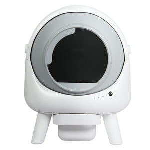 PaWz Smart Self Cleaning Cat Litter Box APP Control White-1996005463153577985