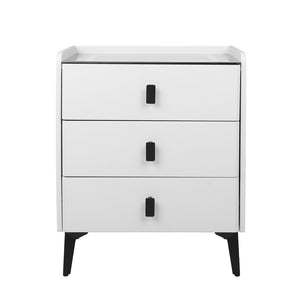 Levede Bedside Table LED Lights Drawers Storage-1996005372221067265