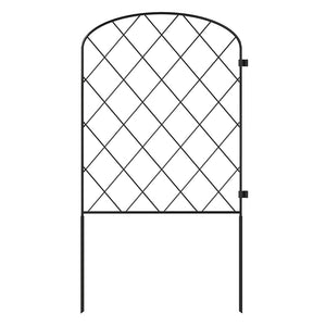 Mountview 10 Pcs Garden Fence Border Rustproof Metal-1996009992003653633