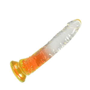 Urway Dildo Dong Realistic Penis Cock Yellow 20cm-1973193734715740161