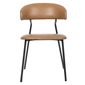 Levede 2x PU Leather Dining Chairs Kitchen Lounge-1996009957597777921