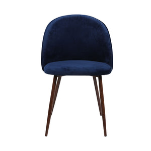 Levede 4x Dining Chairs Seat French Navy-1996005471366025217