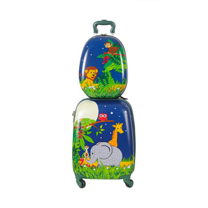 BoPeep 16''13'' 2PCS Kids Luggage Set Jungle-1975420473336532993