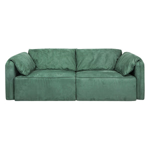 Levede Sofa Floor Couch 3-Seater Leathaire-1996005374066561025