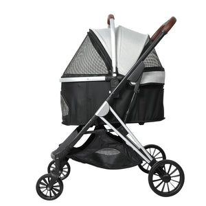 PaWz 4 Wheels Pet Stroller Dog Cat Pram-1973193719968567297