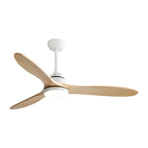 Spector 52'' Ceiling Fan LED Light DC Natural-1973193857323634689