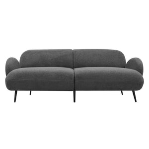 Levede Cloud Sofa 3 Seater Sherpa Fleece Beige-1996005373659713537
