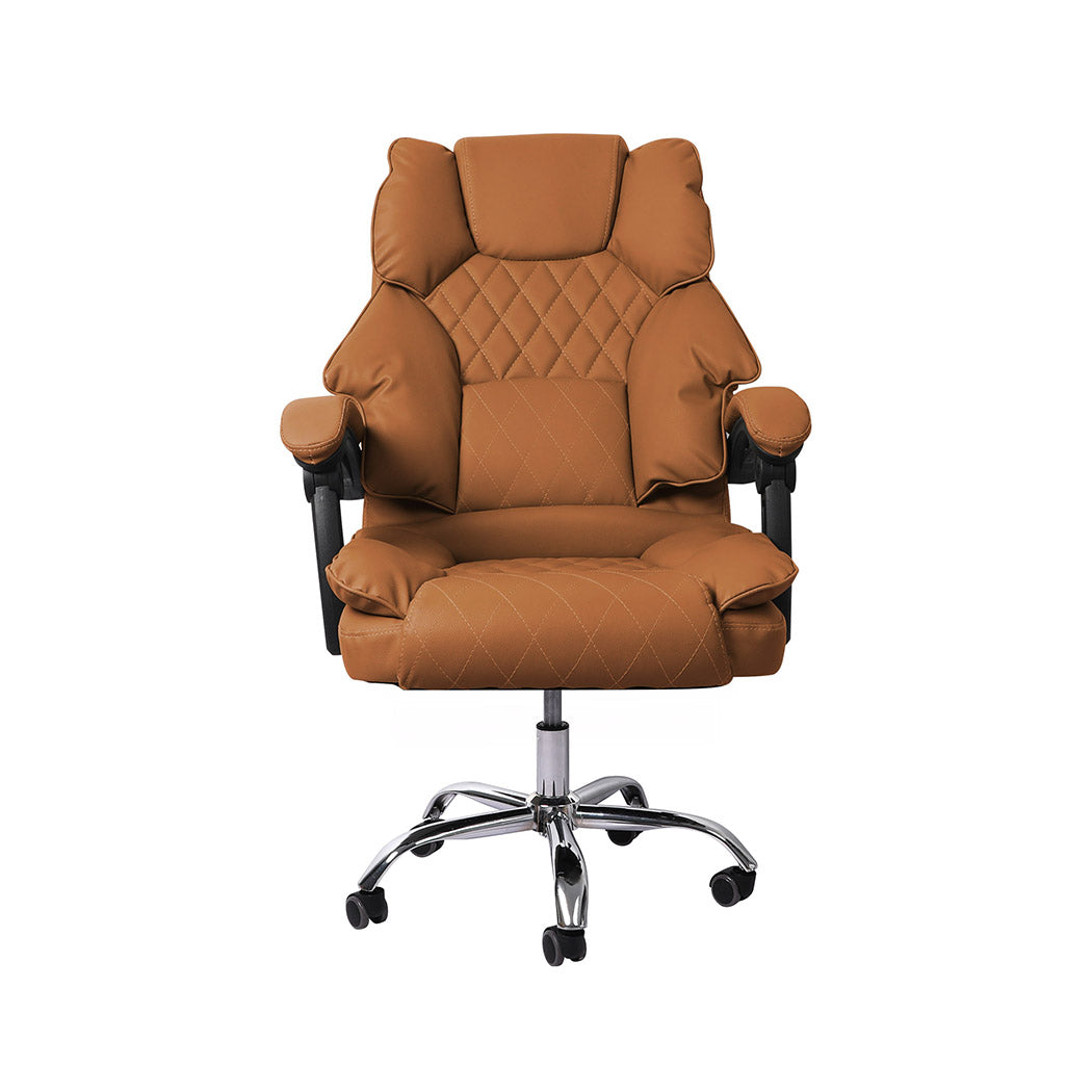 levede-gaming-chair-office-computer-brown-no-footrest-1975420440549658625