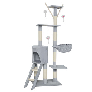 Pawz Cat Tree Scratching Post Scratcher 143cm Climbing-1996009991097683969