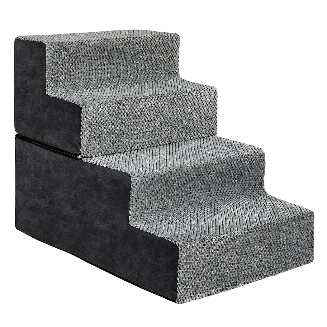 pawz-4-steps-pet-stairs-dog-ramp-high-density-foam-grey-1996005516555456513