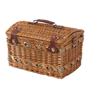 4 Person Picnic Basket Baskets Set Outdoor-1973194015620861953