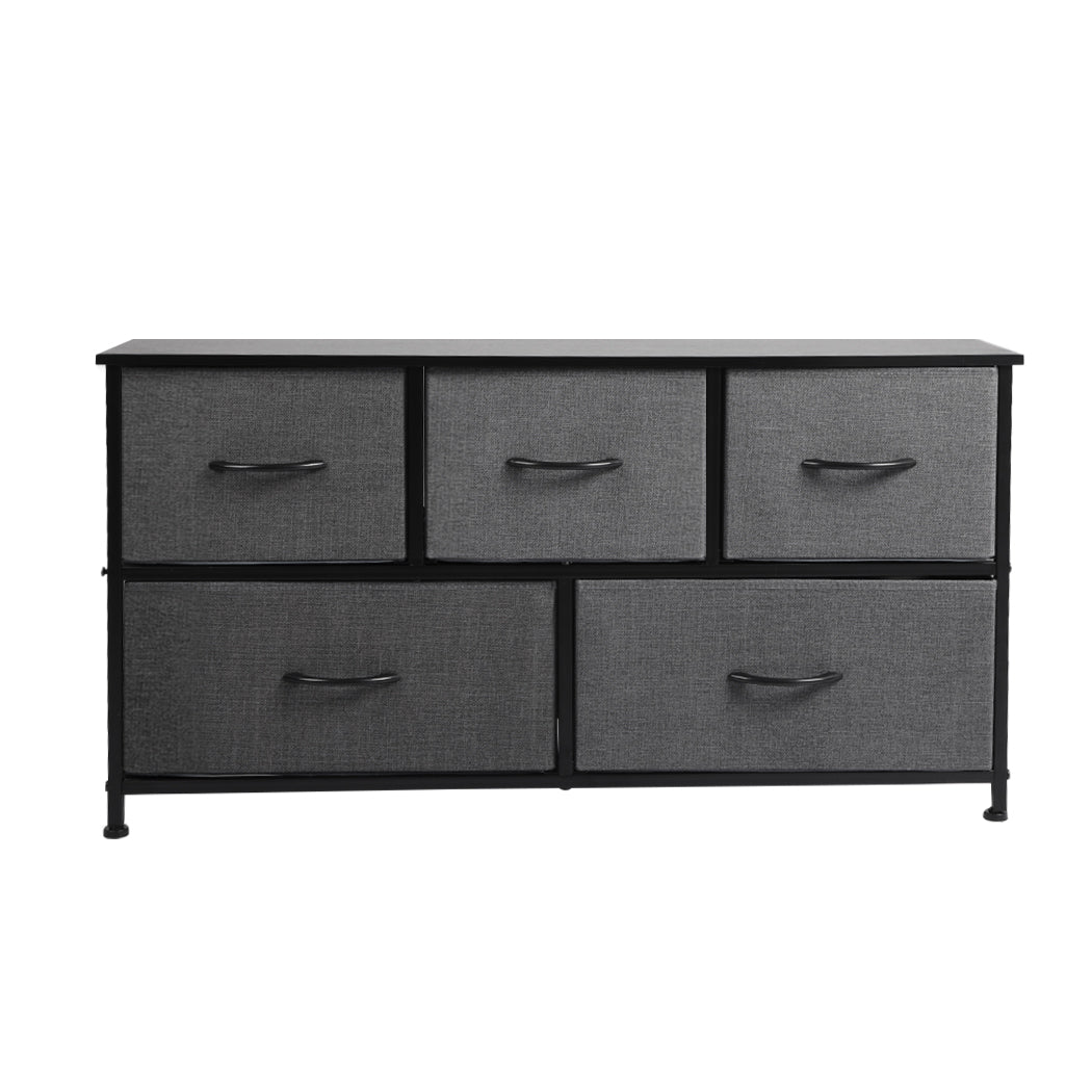 levede-chest-of-5-drawers-storage-cabinet-dark-grey-1973194072474652673